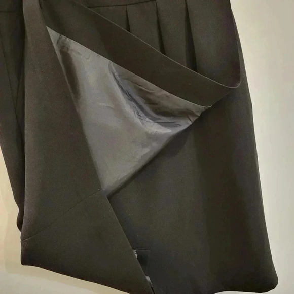 Jones &  Co Black Wrap Skirt NWOT size 6 - Picture 7 of 10